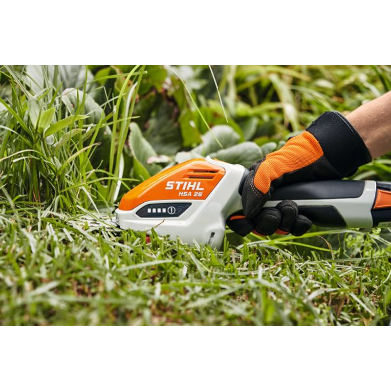 Foarfeca de tuns gard viu cu acumulatori, Stihl, tip HSA26 Set, 10.8V, 2.1Ah