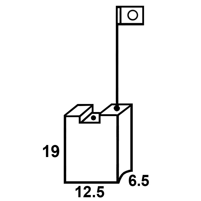 Set perii colectoare pentru BOSCH