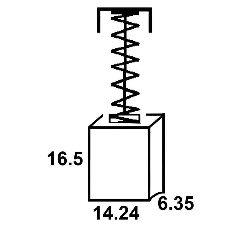 Set perii colectoare pentru BOSCH