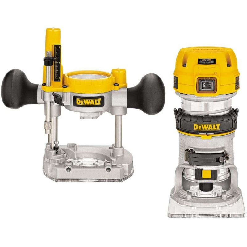 Masina de frezat premium combinata, doi suporti, DeWalt D26204K-QS