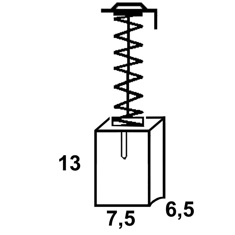 Set perii colectoare pentru HITACHI / HIKOKI