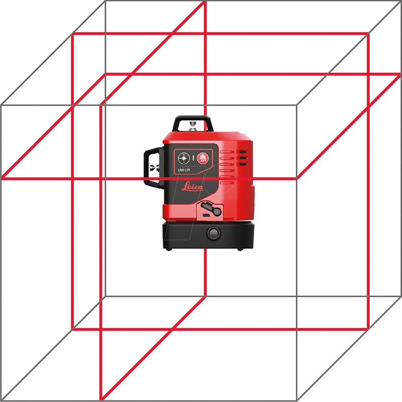 Nivela laser rosu multilinie 360°, tip Leica L6R