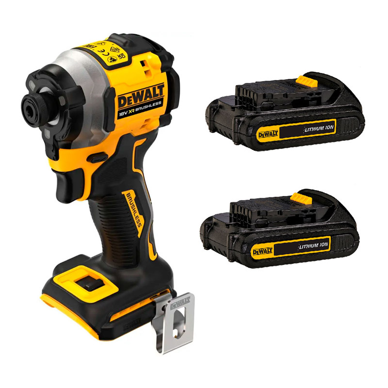 Masina de insurubat cu impact 18V Li-Ion XR, 2x2 Ah, DEWALT tip DCF850D2T-QW