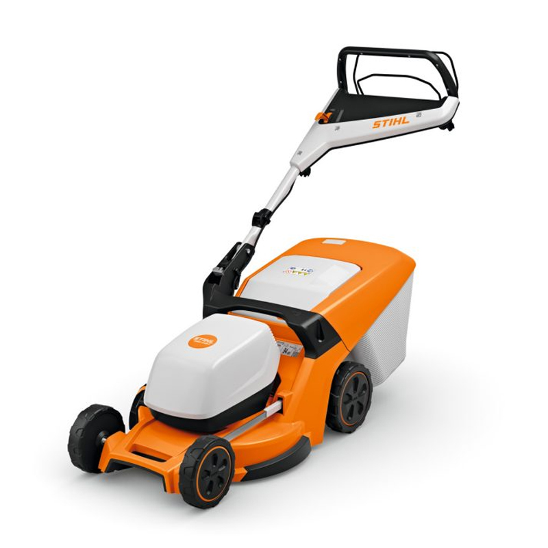 Masina electrica de tuns iarba cu acumulator 5.0Ah, 36V, 46cm, Stihl, tip RMA448 V, sistem AK