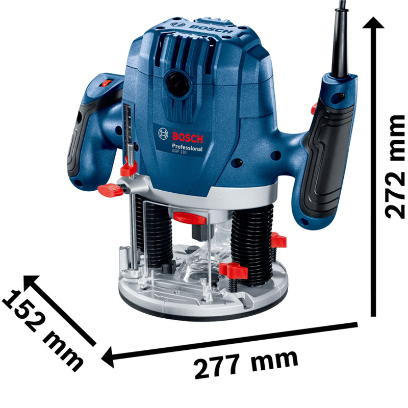 Masina de frezat 1300 W, prindere 6 - 8 mm, BOSCH tip GOF130