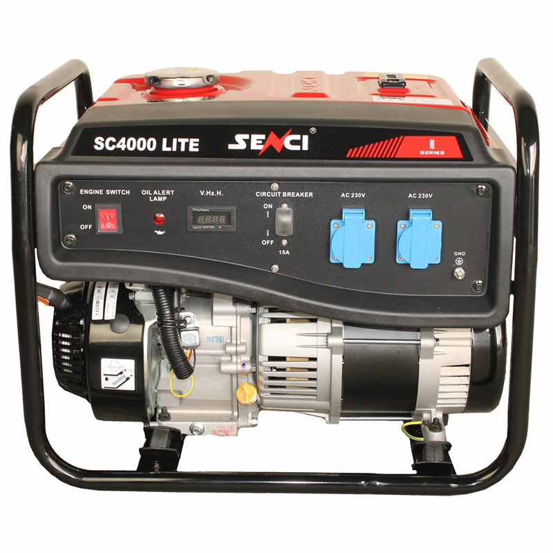 Generator de curent monofazat, pornire la sfoara, 3.8 kVA, tip SC 4000 LITE