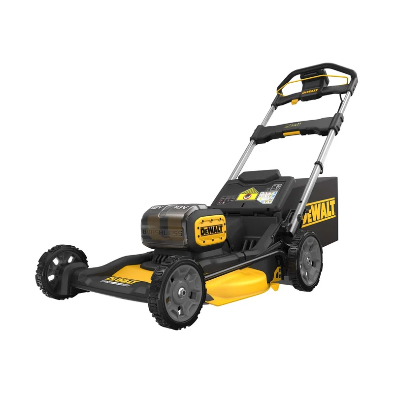 Masina de tuns iarba compatibila cu 2 acumulatori 18V, 53cm, DeWalt, tip DCMWP134N-XJ, SOLO