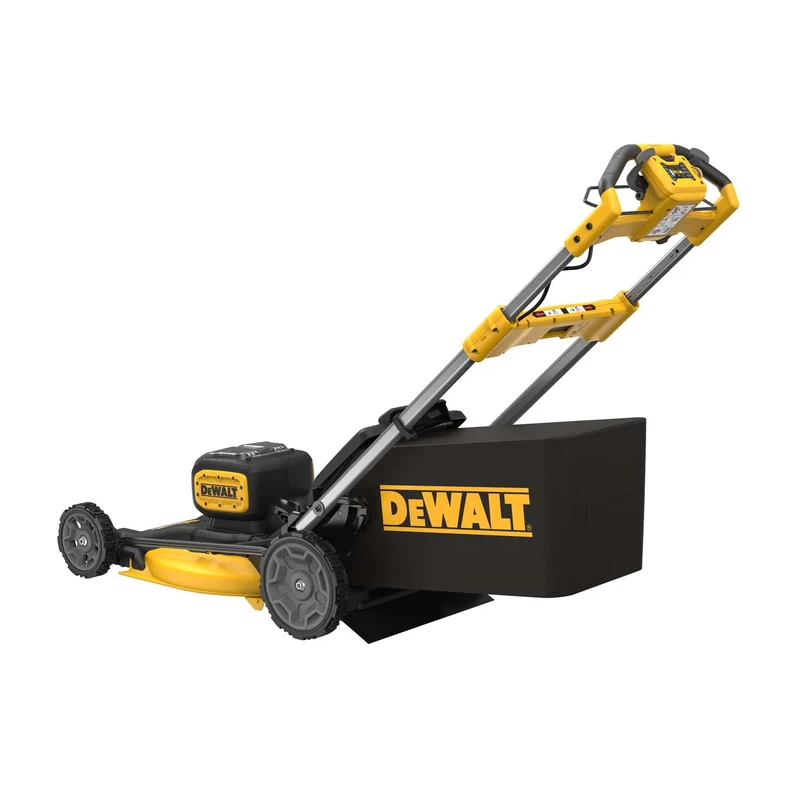 Masina de tuns iarba cu 2 acumulatori 18V, 8Ah, 53cm, cu autotractare, DeWalt, tip DCMWSP156W2-QW