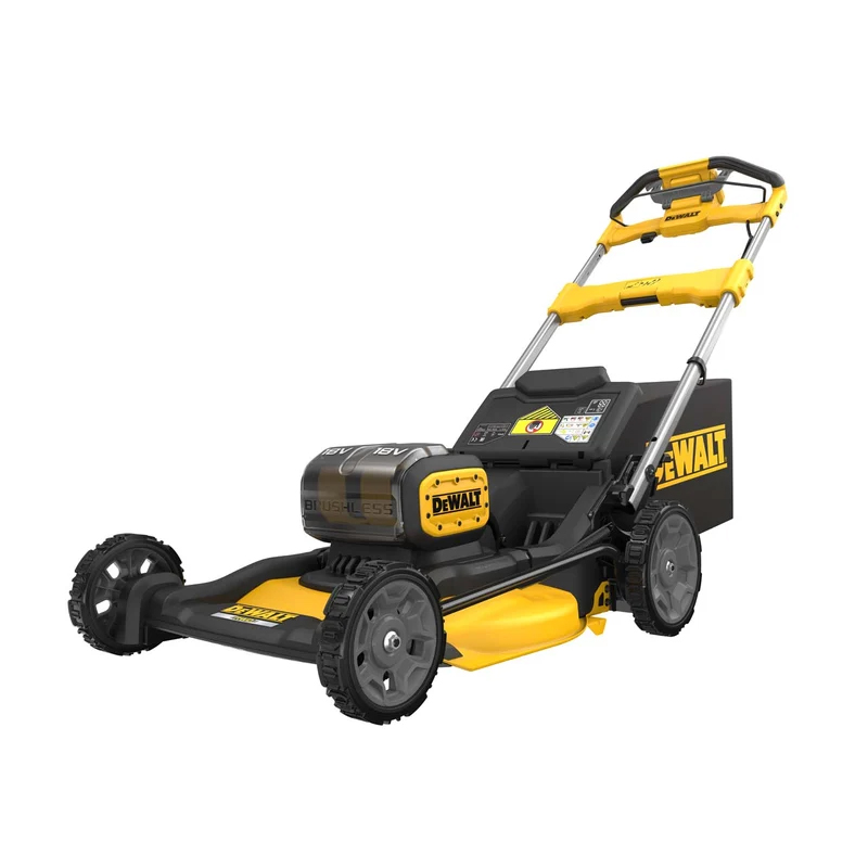 Masina de tuns iarba cu 2 acumulatori 18V, 8Ah, 53cm, cu autotractare, DeWalt, tip DCMWSP156W2-QW