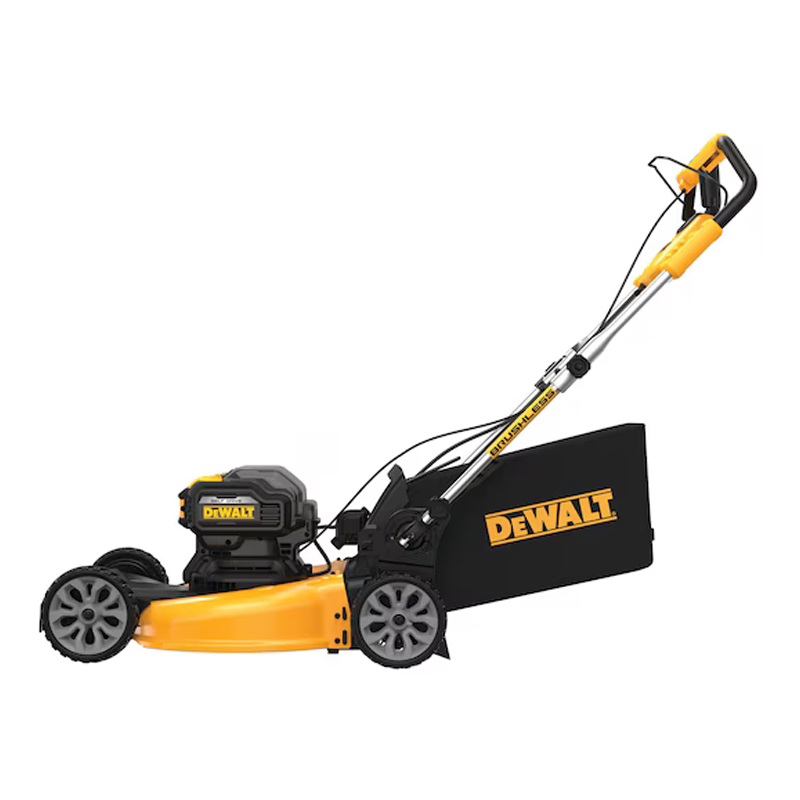 Masina de tuns iarba compatibila cu 2 acumulatori 18V, 53cm, cu autotractare, DeWalt, tip DCMWSP564N-XJ, SOLO