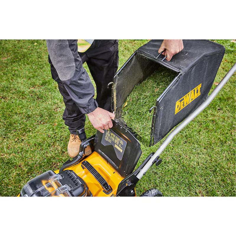 Masina de tuns iarba compatibila cu 2 acumulatori 18V, 48cm, DeWalt, tip DCMW564N-XJ, SOLO