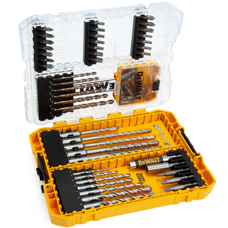 Set 68 accesorii de insurubat si gaurit DeWalt