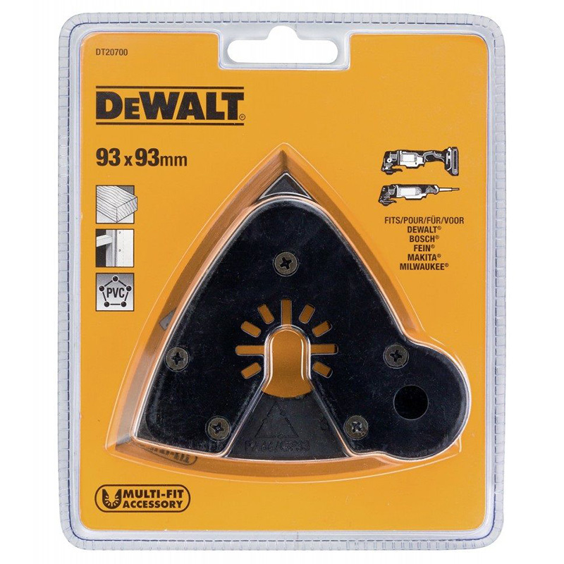 Placa slefuire DeWalt pentru unealta multifunctionala oscilanta, tip  DT20700-QZ 