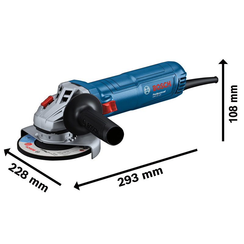 Polizor unghiular 125mm, 1200W, BOSCH tip GWS 12-125