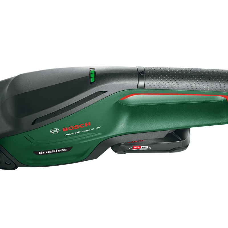 Masina/foarfeca de tuns gard viu 55 cm, cu acumulator Li-Ion 18V 2.5 Ah, BOSCH tip UNIVERSAL EASY HEDGECUT 18-55