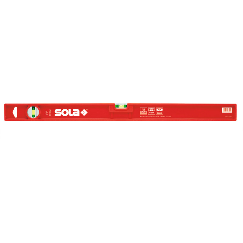 Nivela SOLA PF40 ABS plastic, 2 bule, 40 cm, ± 1.00 mm/m (0.057°)