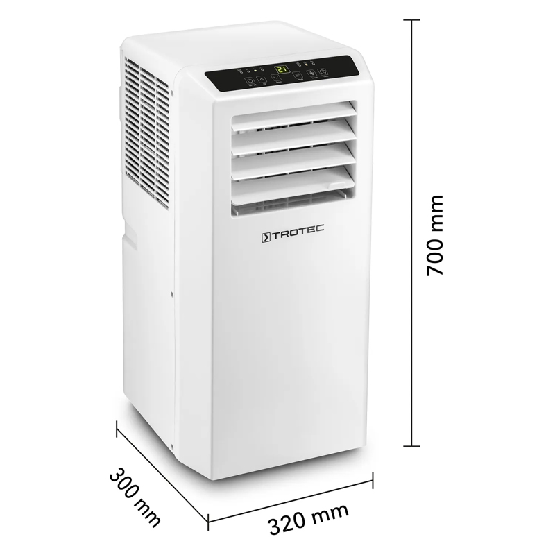 Aparat de aer conditionat portabil Trotec, tip PAC2610S, 2.6 kW, 320m³/h