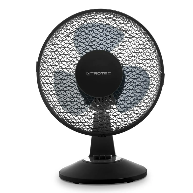 Ventilator de masa Trotec, tip TVE11, negru, 25 W, 23 cm, 2 viteze