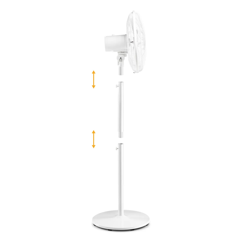 Ventilator pe picior Trotec, tip TVE23S, alb, 50 W, 40 cm, 3 viteze