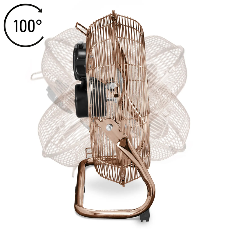 Ventilator de podea Trotec, tip TVM13 cupru, 44 W, 35 cm, 3 viteze