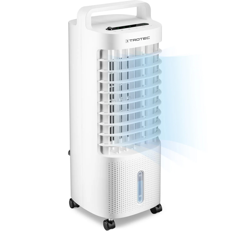 Aircooler - Racitor de aer portabil, umidificator, Trotec, tip PAE11, alb, 45 W, 90m³/h, 3 viteze