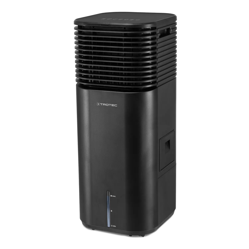 Aircooler - Racitor de aer portabil, umidificator, Trotec, tip PAE50, negru, 145 W, 750m³/h, 4 viteze