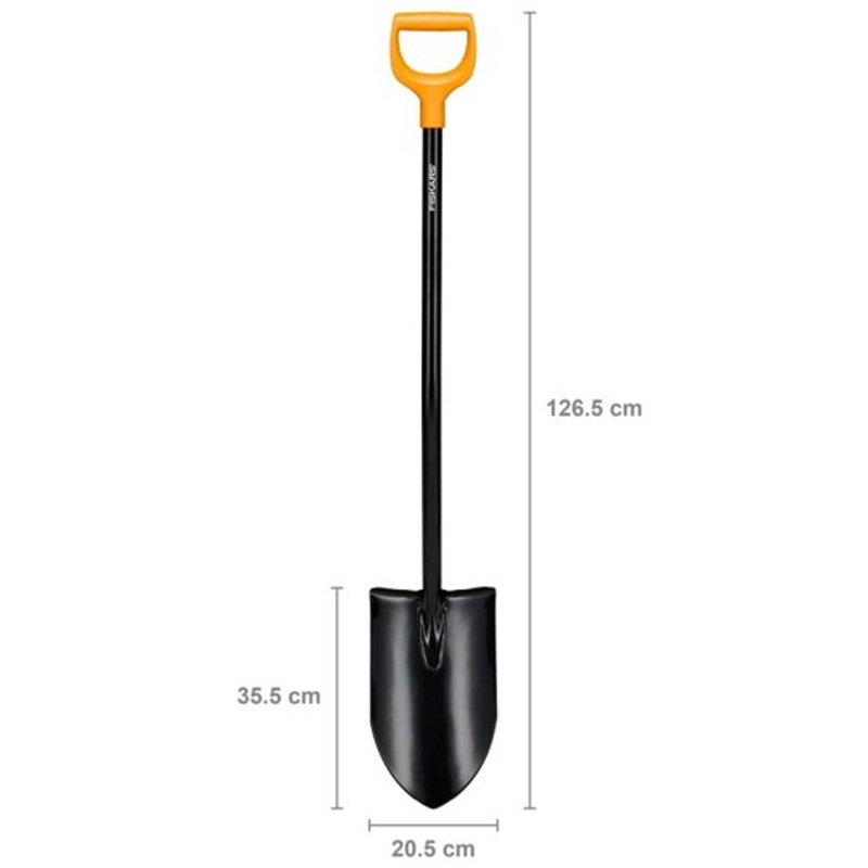 Cazma XL cu varf ascutit, 1265 mm, 1.89 kg, tip Fiskars Solid+