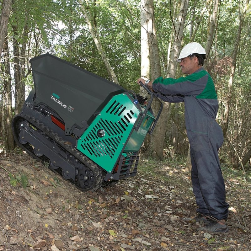 Mini-Dumper Imer Taurus 700 HT CPE-11AE, motor Honda GX390 ecartament reglabil, descarcare „hi-tip”