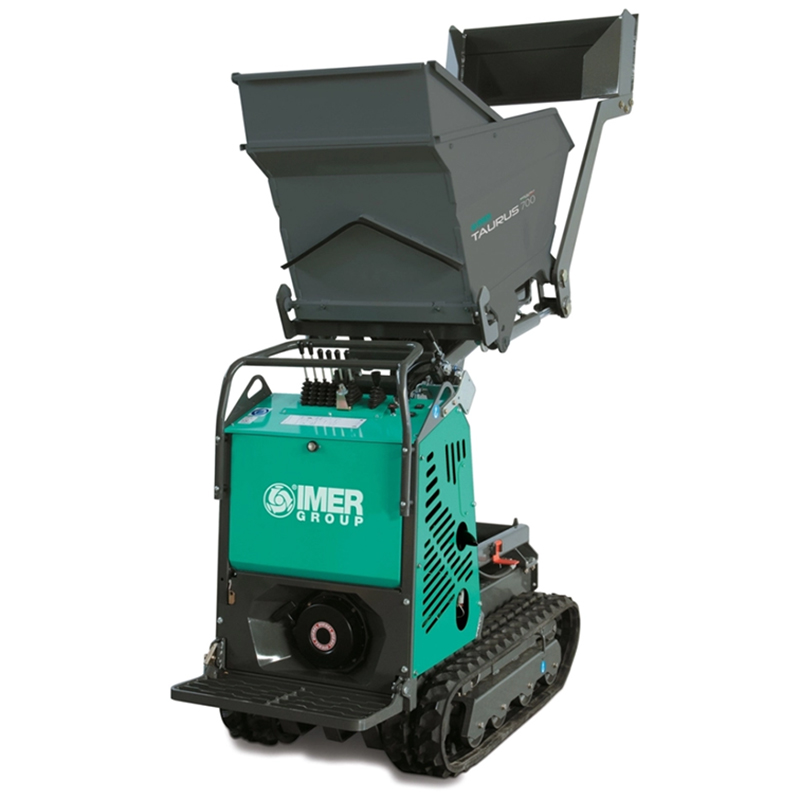 Mini-Dumper Imer Taurus 700 HT CPE-11AE, motor Honda GX390 ecartament reglabil, descarcare „hi-tip”