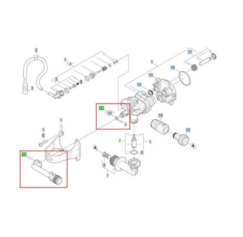 Racord Karcher, compatibil cu aparate de spalat cu presiune K2 / K3