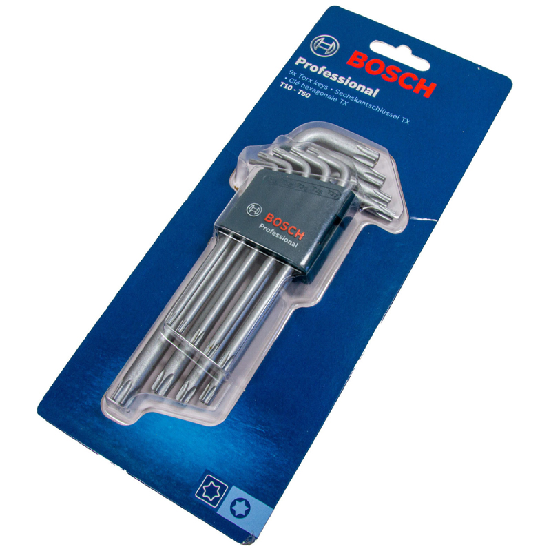 Set 9 chei Torx Bosch, tip 