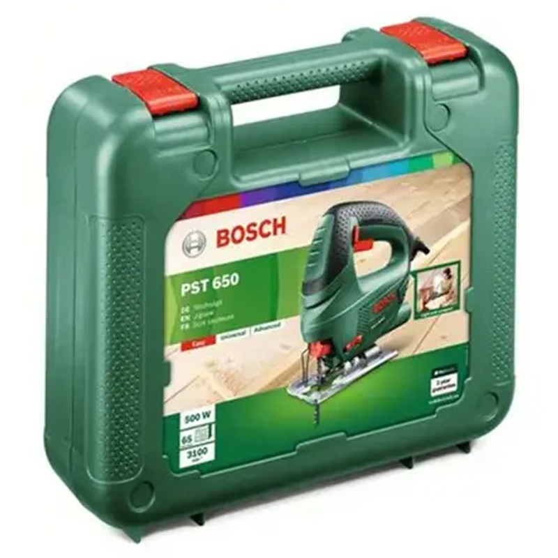 Fierastrau vertical (pendular), 500 W, 65 mm, Bosch tip NanoBlade PST 650 EASY 