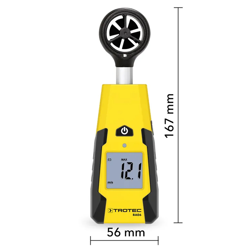 Anemometru cu palete Trotec, tip BA06