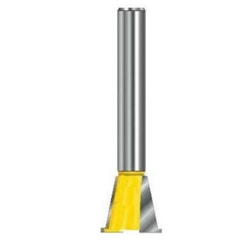 Freza profesionala pentru imbinari, convexa, 2 taisuri, 25.4x22.2x64 mm, tija 12 mm, 2 taisuri, MAKITA tip D-48103