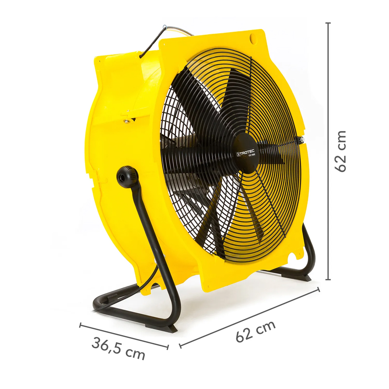 Ventilator industrial de podea Trotec, 410W, 56cm, 3 trepte, tip TTV7000