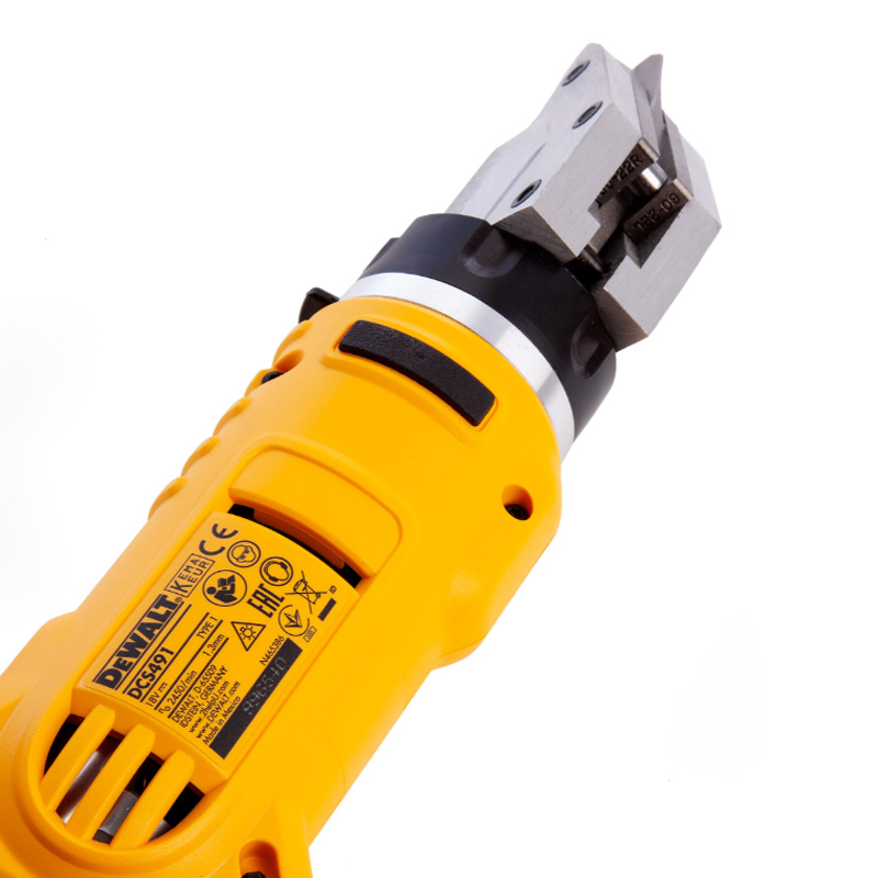 Foarfeca pentru tabla 1.3 mm cu cap rotativ si acumulatori Li-Ion 18V XR, SOLO, DeWalt DCS491N-XJ