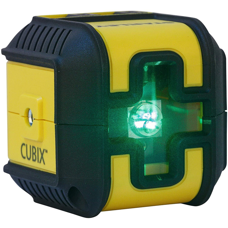 Nivela laser in cruce, verde, 16 m, STANLEY Cubix 