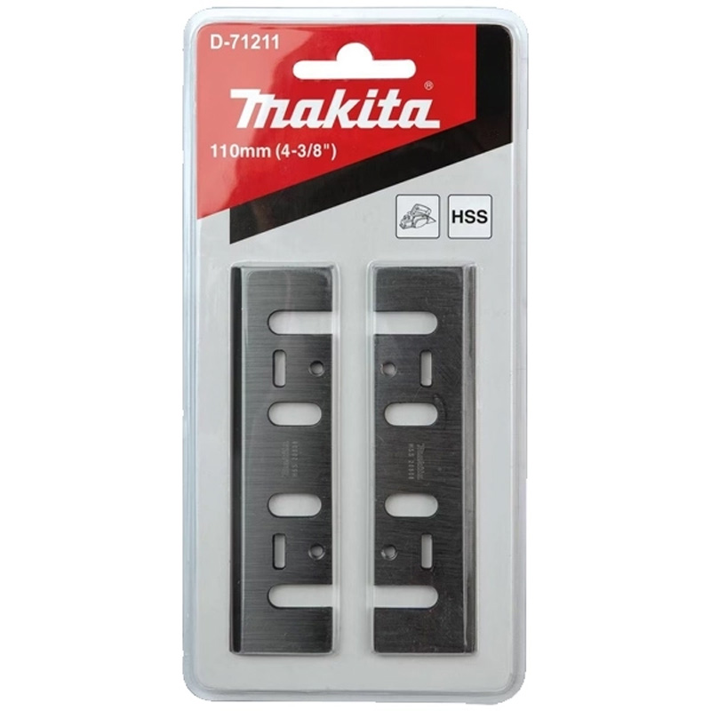 Set 2 cutite pentru rindea, 110 mm, compatibile cu 1911B, Makita