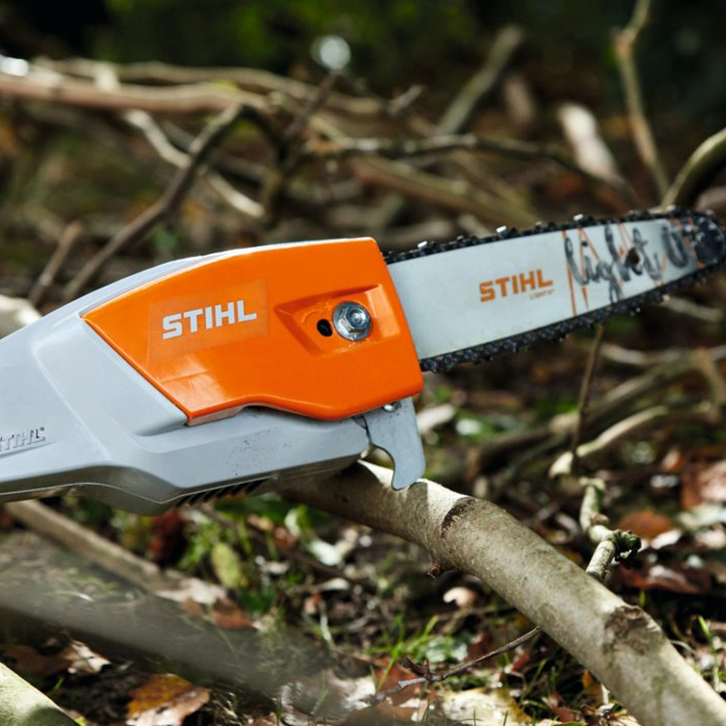 Emondor (ferastrau) de inaltime compatibil cu acumulator 36V, Stihl, SOLO (fara incarcator si acumulator), tip HTA66, sistem AP