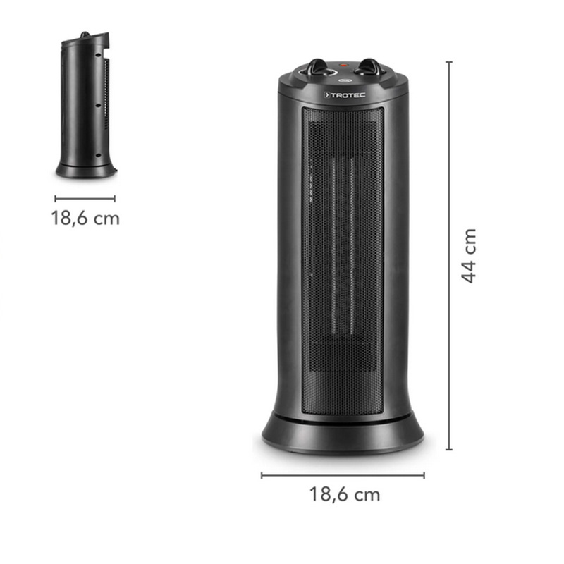 Aeroterma (incalzitor) ceramica portabila, tip TFC19E, 2kW, 230V, Trotec 