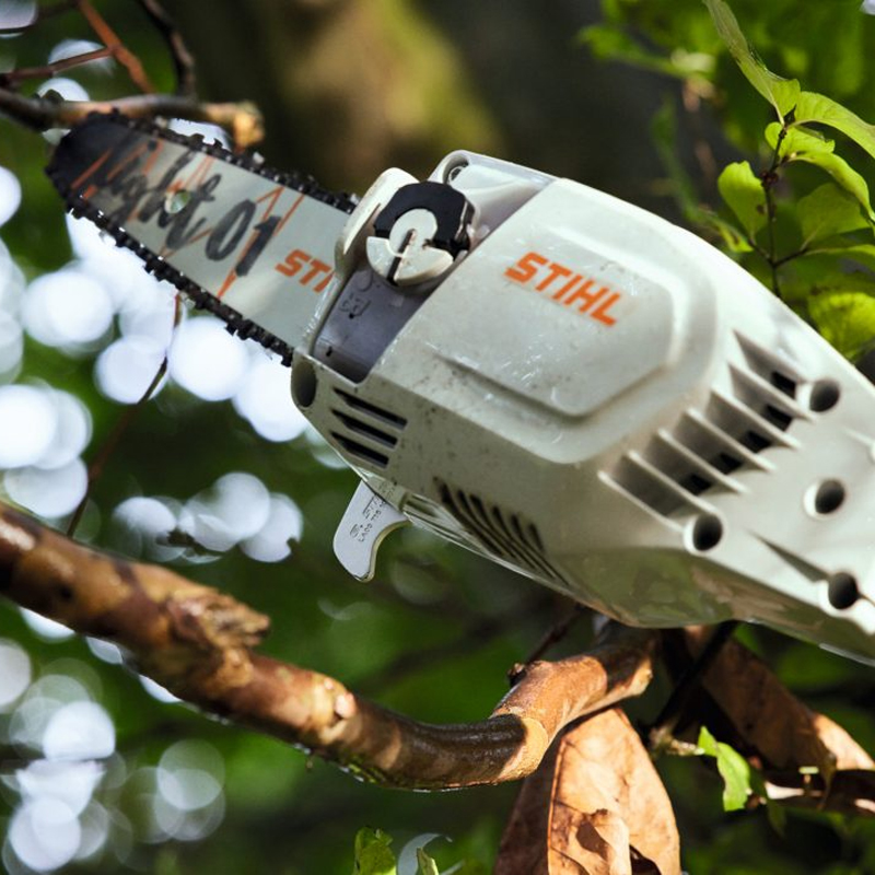 Emondor (ferastrau) de inaltime compatibil cu acumulator 36V, Stihl, SOLO (fara incarcator si acumulator), tip HTA86, sistem AP