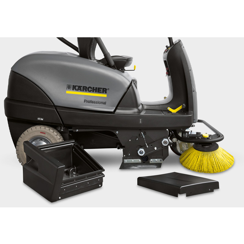 Masina de maturat - aspirat, motor CC 24V, cu post de conducere Karcher KM 100/100 R BP