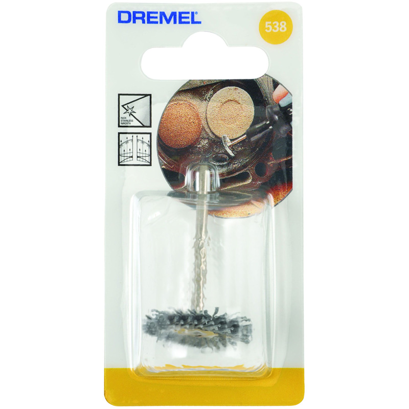 Perie abraziva de inalta performanta, 26mm, DREMEL 538