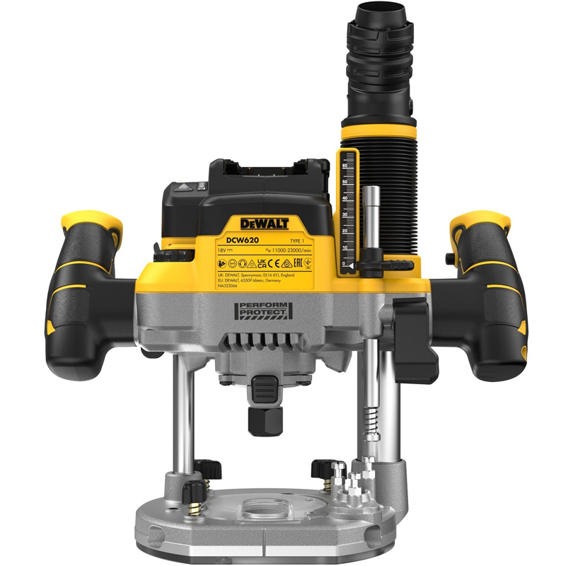 Masina de frezat verticala DeWalt, 18V, Solo, in TSTAK, DCW620NT-XJ