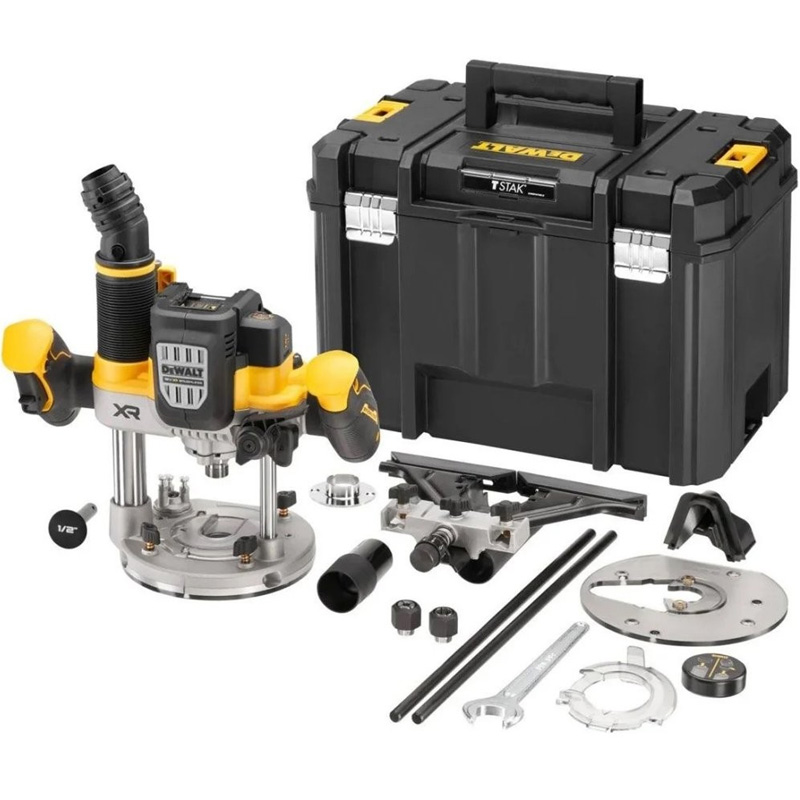 Masina de frezat verticala DeWalt, 18V, Solo, in TSTAK, DCW620NT-XJ