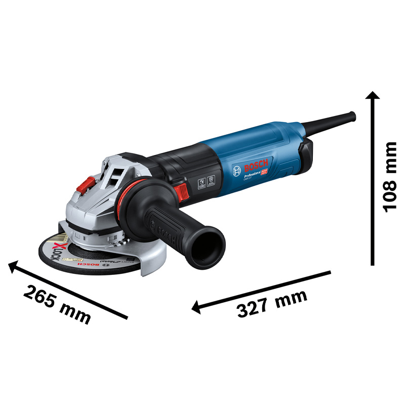 Polizor unghiular 125mm, 1700W tip GWS 17-125