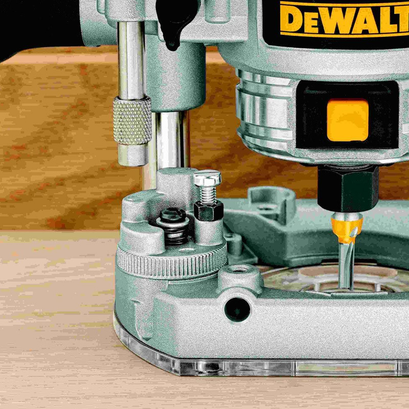 Masina de frezat premium combinata, doi suporti, DeWalt D26204K-QS