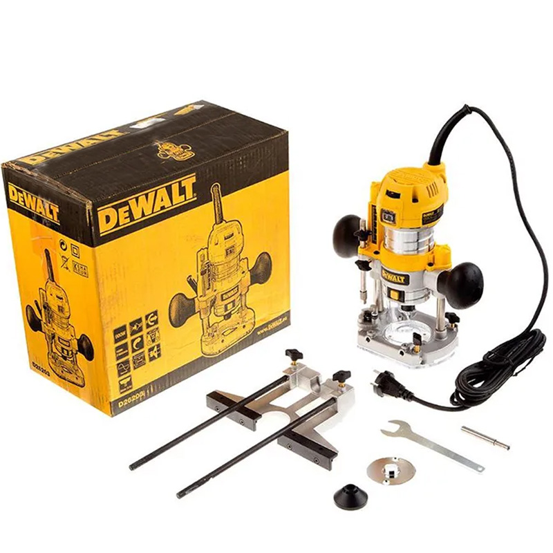 Masina de frezat verticala, 900W, DeWalt D26203-QS