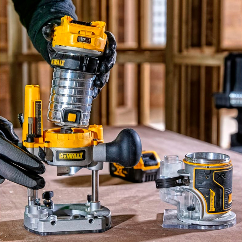 Masina de frezat verticala DeWalt 18V, Solo, in TSTAK, DCW604NT-XJ