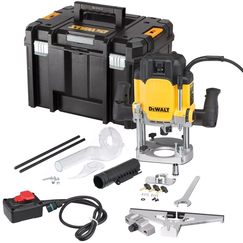 Masina de frezat verticala 2300W cu comanda la distanta, DeWalt DW627EK-QS